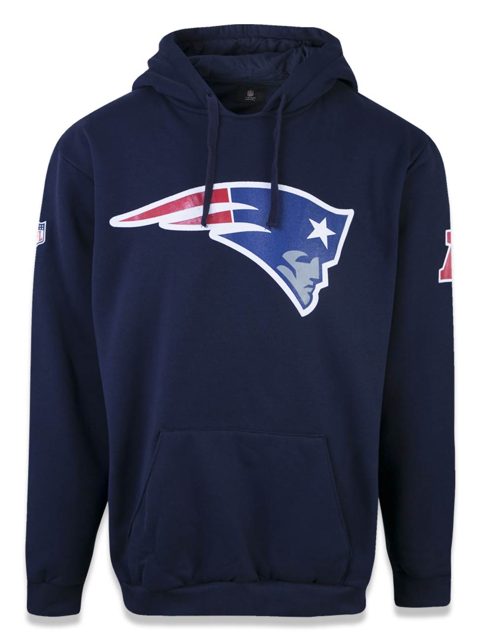 patriots short sleeve moletom com capuz