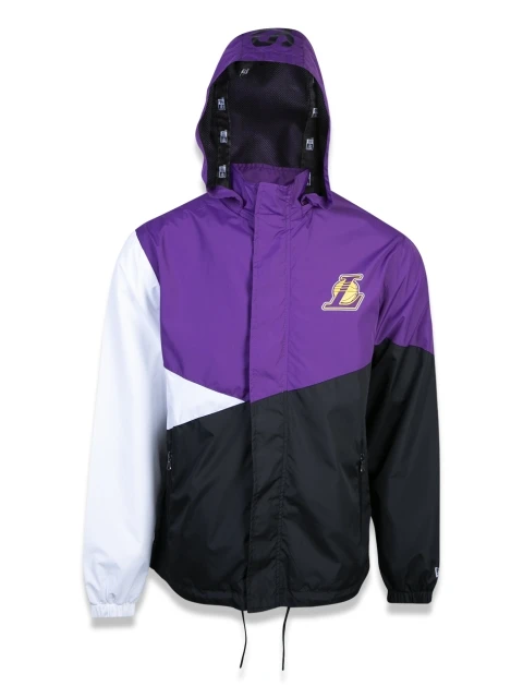 Jaqueta Corta Vento (Windbreaker) Los Angeles Lakers NBA