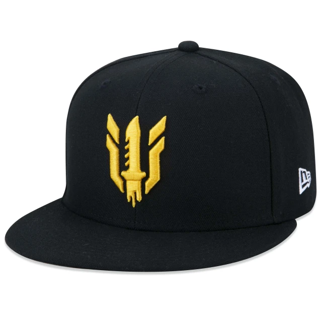 Boné 59FIFTY Free Fire Aba Reta Preto