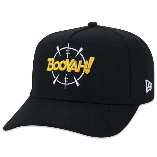 Boné 9FORTY A-Frame Snapback Free Fire Aba Curva Preto