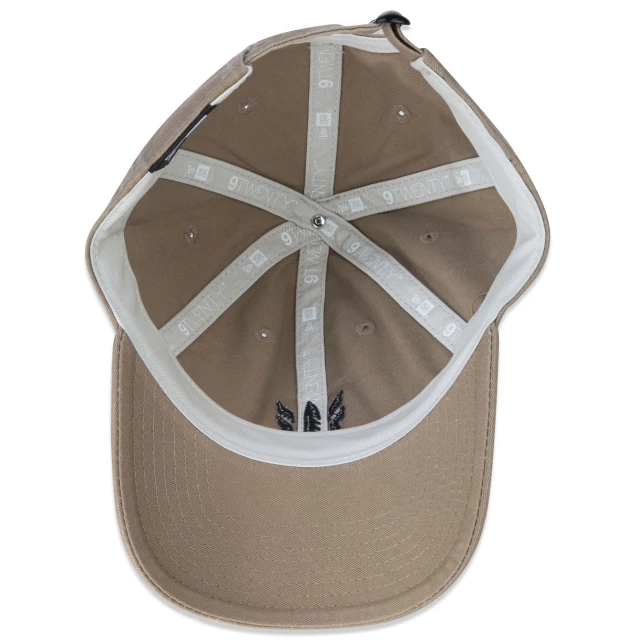 Boné 9TWENTY Strapback Free Fire Aba Curva Cáqui