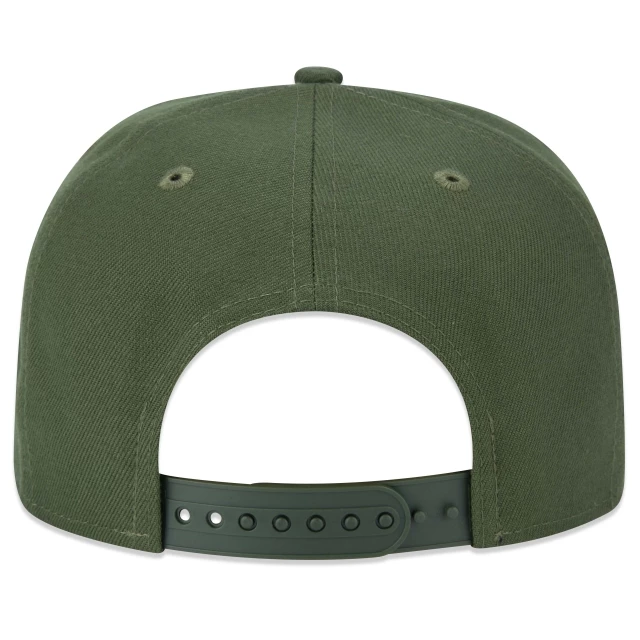 Boné 9FORTY A-Frame Snapback Free Fire Aba Curva Verde