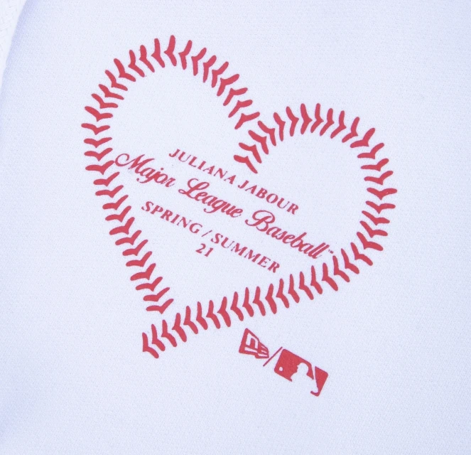 Moletom Collab Juliana Jabour Baseball Couture