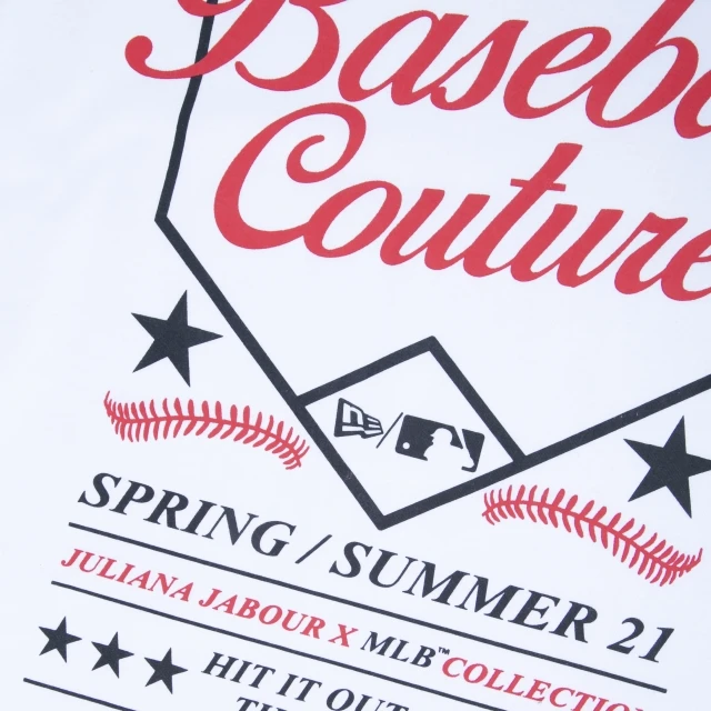 Camiseta Collab Juliana Jabour Baseball Couture