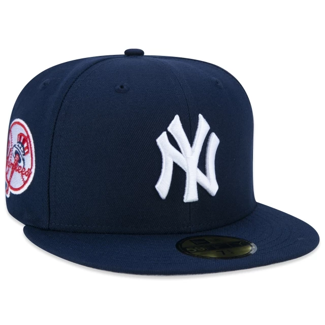 Boné 59FIFTY MLB New York Yankees Fitted Aba Reta