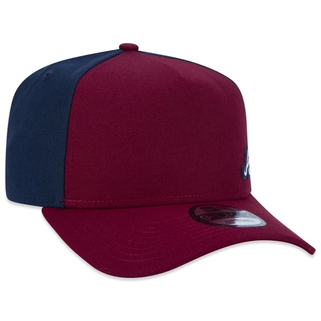 Boné 9FORTY A-Frame MLB Atlanta Braves Aba Curva