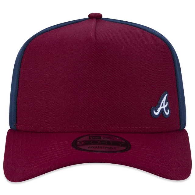 Boné 9FORTY A-Frame MLB Atlanta Braves Aba Curva