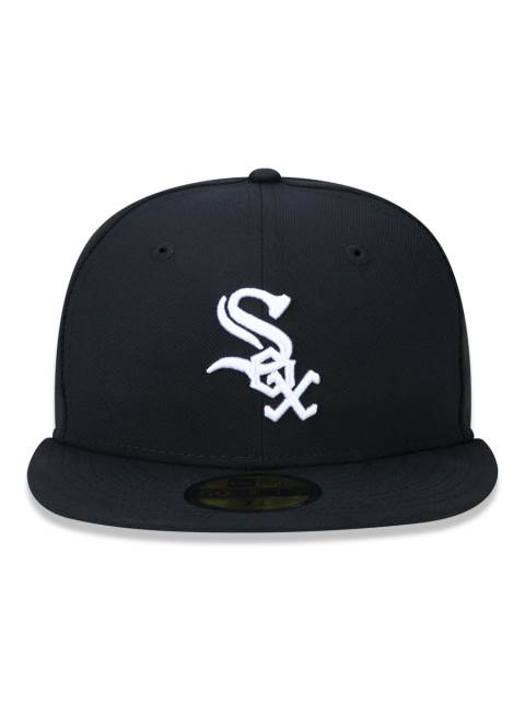 Boné 59FIFTY Aba Reta Fechado Chicago White Sox MLB