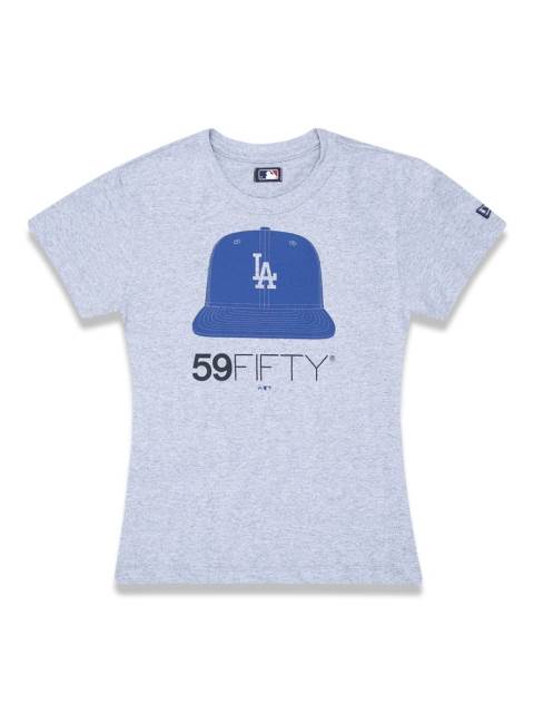 CAMISETA JUVENIL CAP LOS ANGELES DODGERS MLB Camiseta Infanto/Juvenil Cap Losdod MLB New Era
