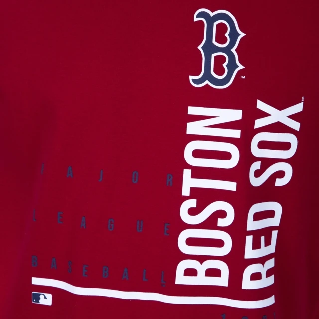 Camiseta Manga Curta MLB Boston Red Sox Urban Tech Hashtag One