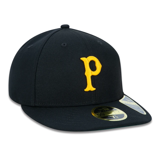 Boné 59FIFTY Low Profile MLB Pittsburgh Pirates Modern Classic Aba Pré Curvada Fitted