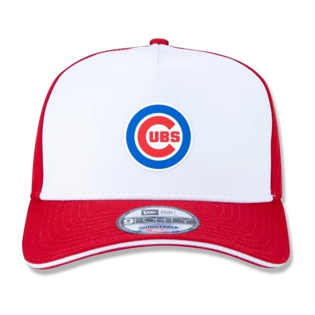 Boné 9FORTY A-Frame Snapback Aba Curva MLB Chicago Cubs Soccer Style