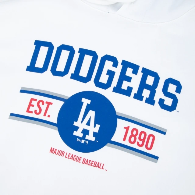 Moletom Canguru Fechado MLB Los Angeles Dodgers Core