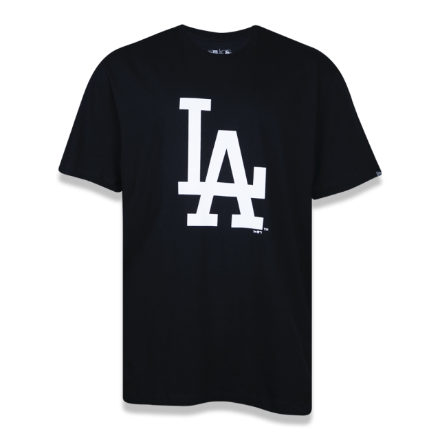 Camiseta Plus Size Los Angeles Dodgers MLB Big Logo CAMISETA PLUS SIZE ESSENTIALS LOSDOD MLB New Era