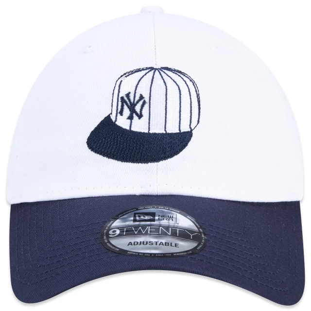 Boné 9TWENTY MLB New York Yankees Core Aba Curva
