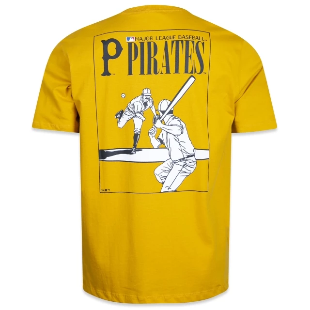 Camiseta Regular MLB Pittsburgh Pirates Modern Classic Manga Curta