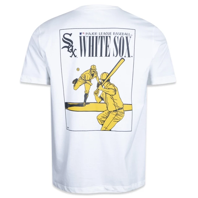 Camiseta Regular MLB Chicago White Sox Modern Classic Manga Curta