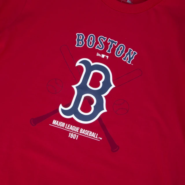 Camiseta Regular MLB Boston Red Sox Core Manga Curta