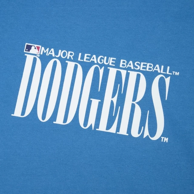 Camiseta Plus Size Regular MLB Los Angeles Dodgers Manga Curta