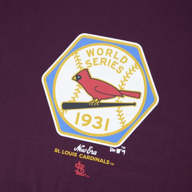 Camiseta Regular St. Louis Cardinals Logo History