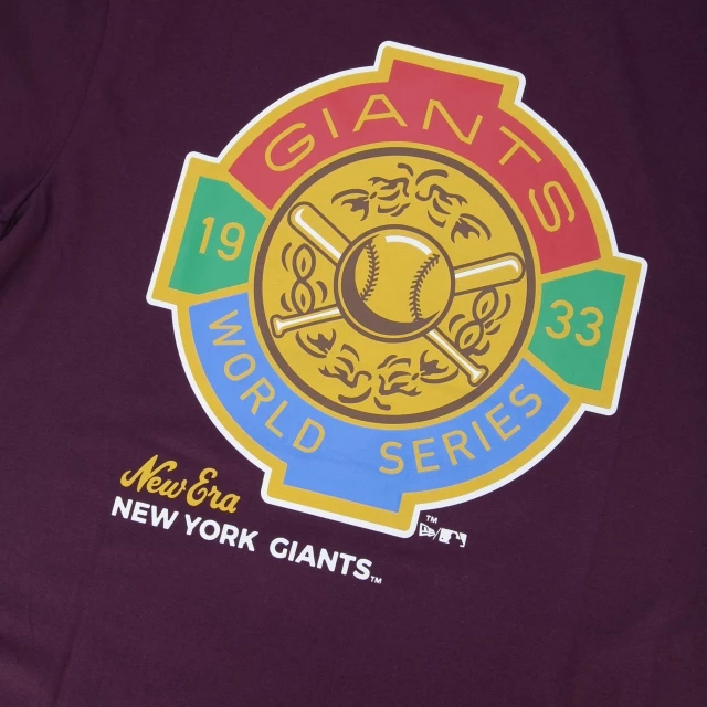 Camiseta Regular New York Giants Logo History