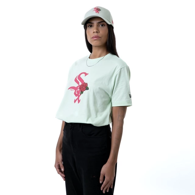 Camiseta Feminina Slim Chicago White Sox
