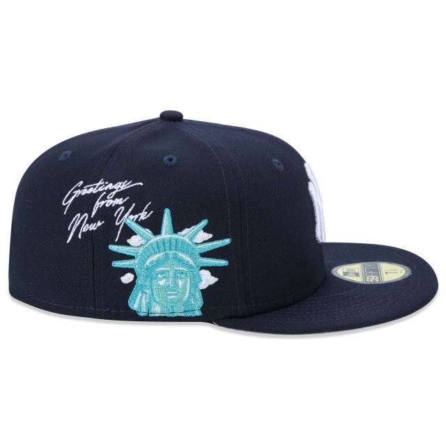 Boné 59FIFTY New York Yankees Cloud Icon Fitted