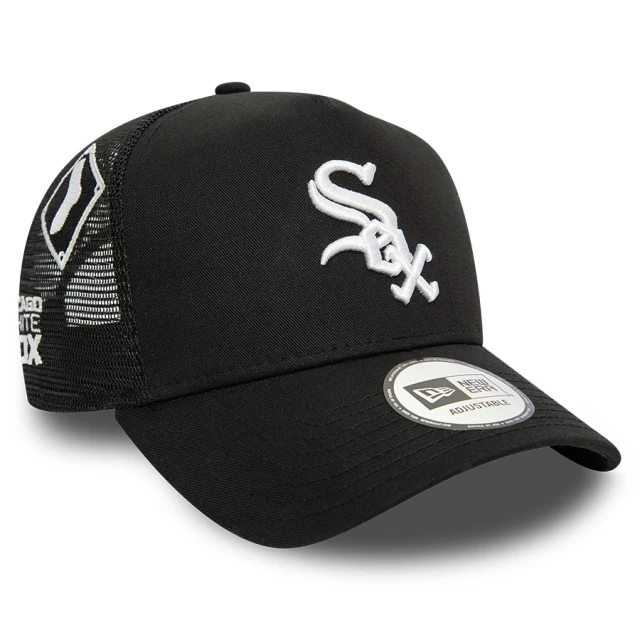 Boné 9FORTY Trucker Chicago White Sox Team Patch