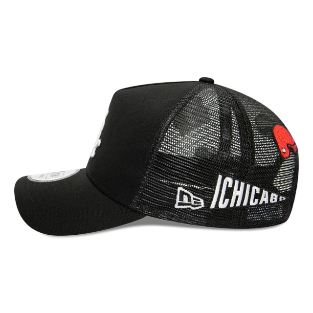 Boné 9FORTY Trucker Chicago White Sox Team Patch