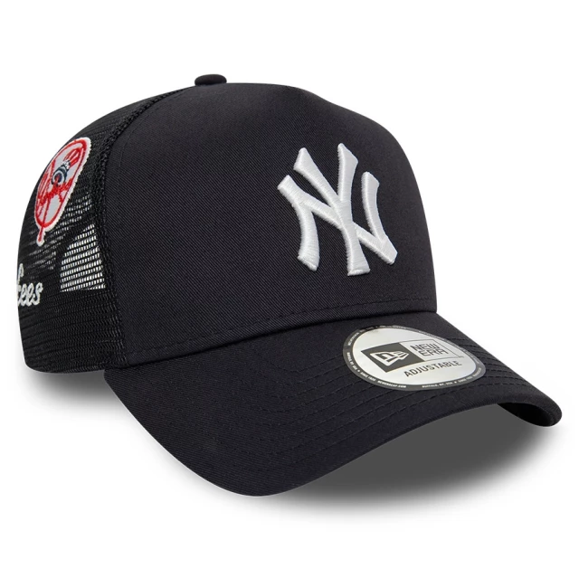 Boné 9FORTY A-Frame Trucker New York Yankees Team Patch