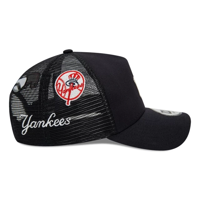 Boné 9FORTY A-Frame Trucker New York Yankees Team Patch