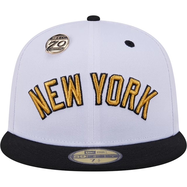 Boné 59FIFTY Fitted New York Yankees 70º Aniversário