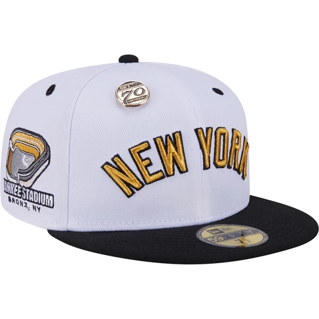 Boné 59FIFTY Fitted New York Yankees 70º Aniversário