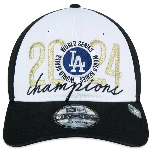 Boné 9TWENTY Los Angeles Dodgers 2024 World Series Champions Locker Room