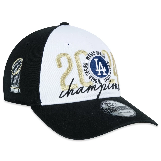 Boné 9TWENTY Los Angeles Dodgers 2024 World Series Champions Locker Room