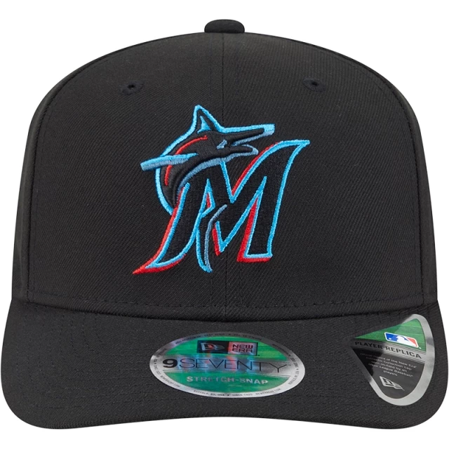 Boné 9SEVENTY Stretch Snap MLB Player Replica Miami Marlins