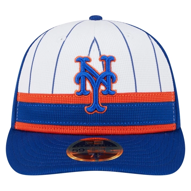 Boné 59FIFTY Fitted Low Profile Batting Practice 2025 MLB New York Mets