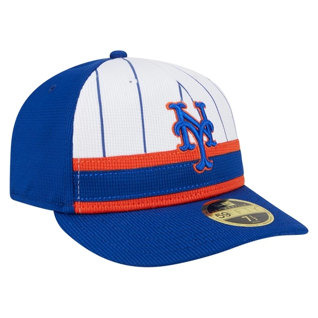 Boné 59FIFTY Fitted Low Profile Batting Practice 2025 MLB New York Mets