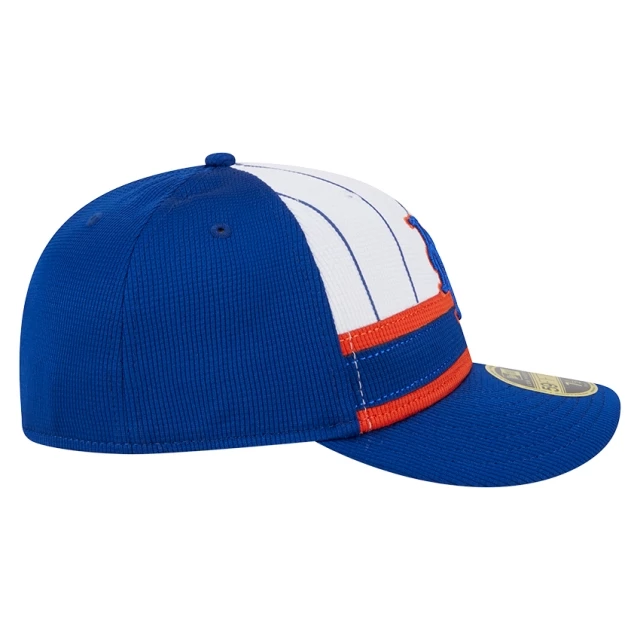 Boné 59FIFTY Fitted Low Profile Batting Practice 2025 MLB New York Mets