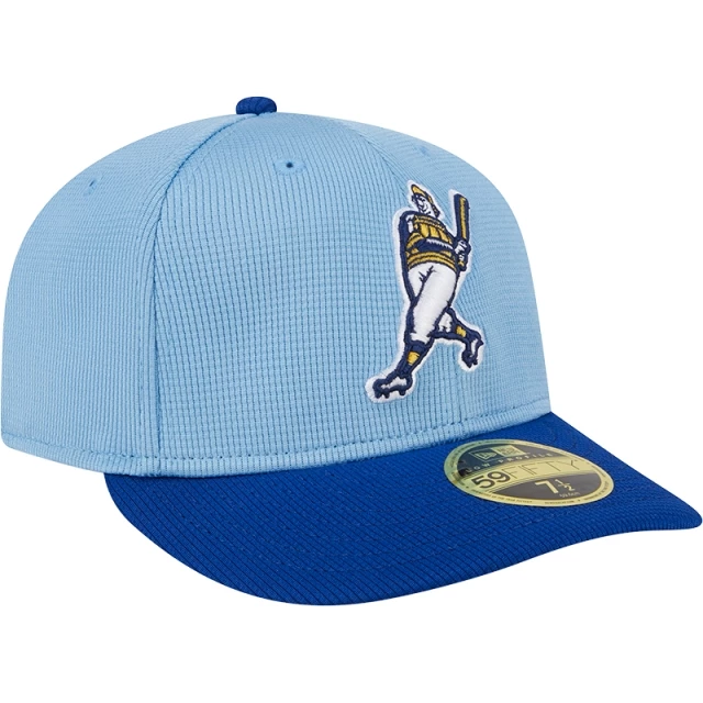 Boné 59FIFTY Fitted Low Profile Batting Practice 2025 MLB Milwaukee Brewers