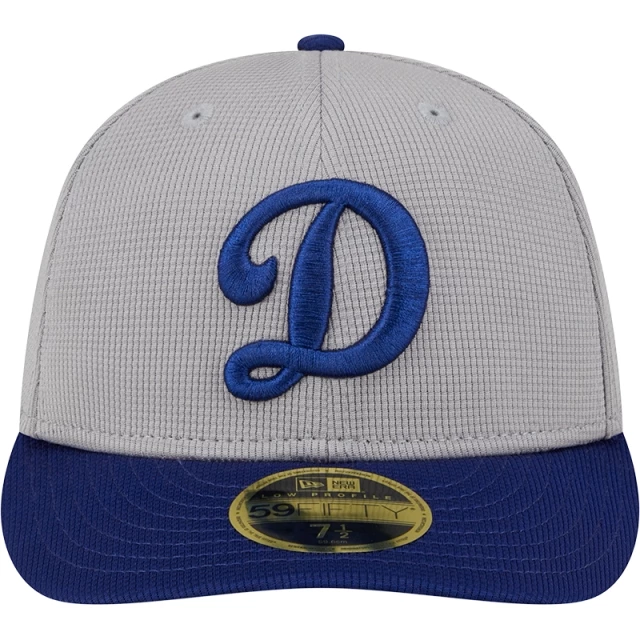 Boné 59FIFTY Fitted Low Profile Batting Practice 2025 MLB Los Angeles Dodgers