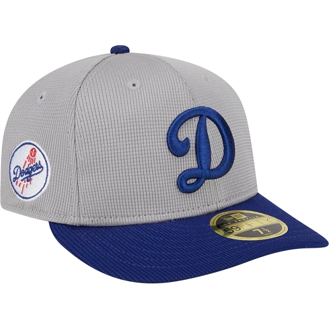 Boné 59FIFTY Fitted Low Profile Batting Practice 2025 MLB Los Angeles Dodgers