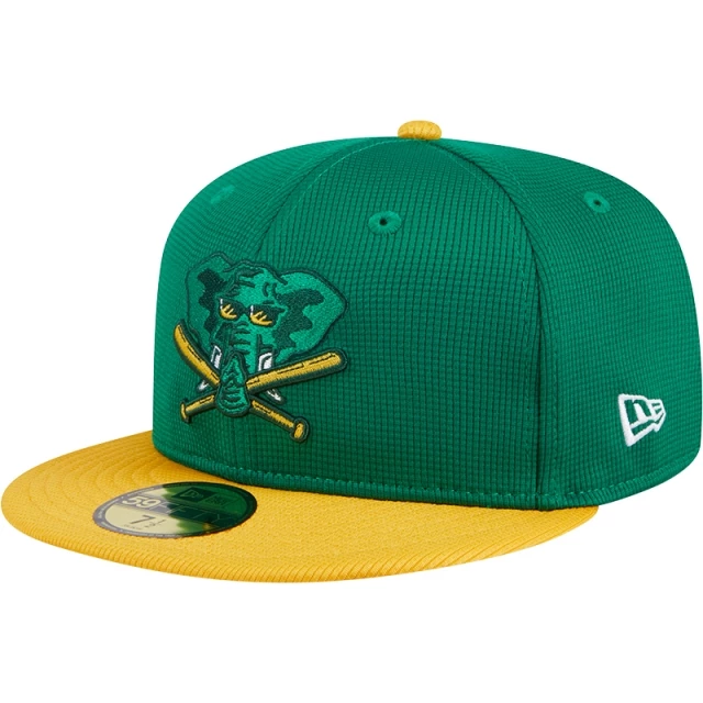 Boné 59FIFTY Fitted Batting Practice 2025 MLB Oakland Athletics