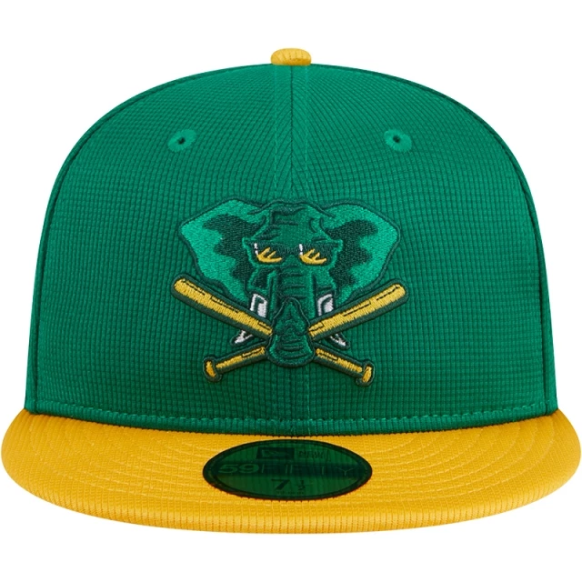 Boné 59FIFTY Fitted Batting Practice 2025 MLB Oakland Athletics