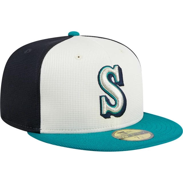 Boné 59FIFTY Fitted Batting Practice 2025 MLB Seattle Mariners