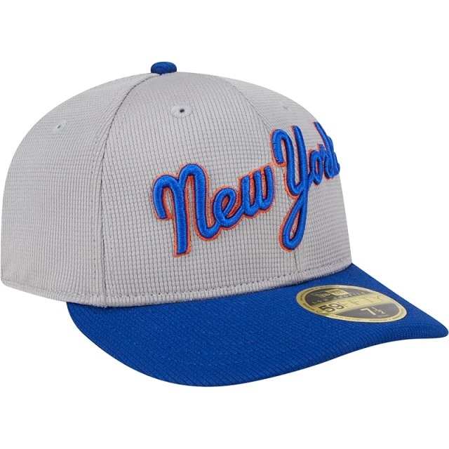 Boné 59FIFTY Fitted Low Profile Batting Practice 2025 MLB New York Mets