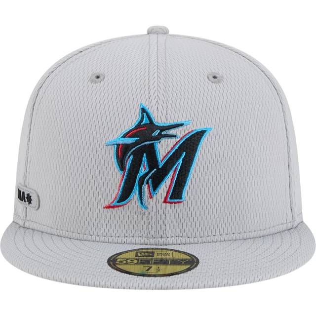 Boné 59FIFTY Fitted Clubhouse 2025 Miami Marlins