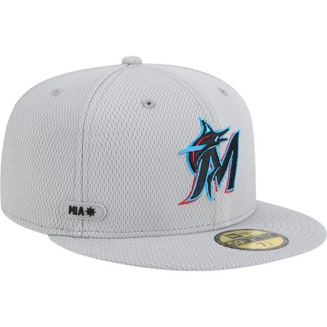 Boné 59FIFTY Fitted Clubhouse 2025 Miami Marlins