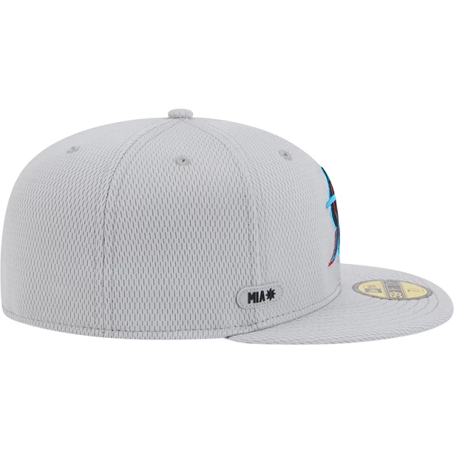 Boné 59FIFTY Fitted Clubhouse 2025 Miami Marlins