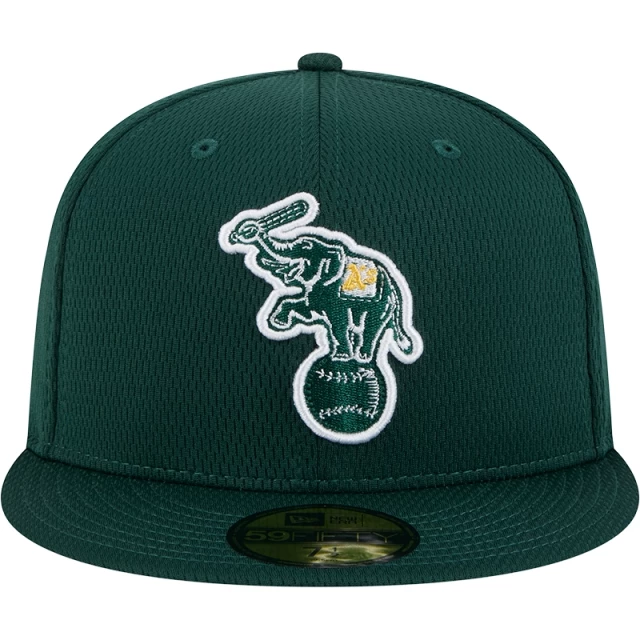 Boné 59FIFTY Fitted Alt Clubhouse 2025 Oakland Athletics